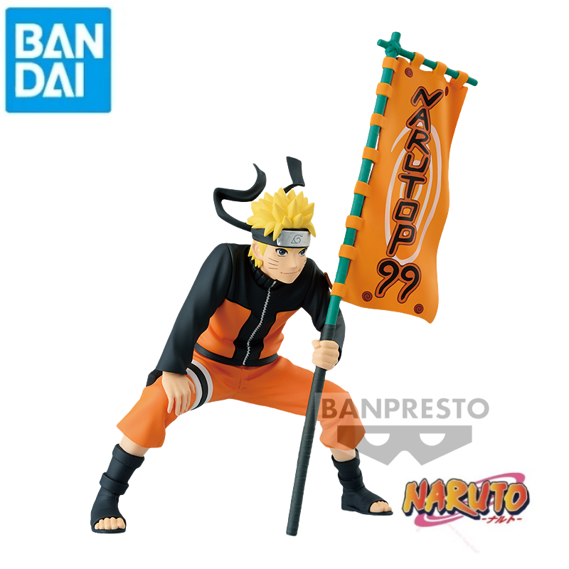 Anime Merchandise Naruto - 在庫ありバンダイオリジナルナルトバンプレストうずまきナルト商品モデル置物装飾品ホリデーギフトおもちゃアニメ
