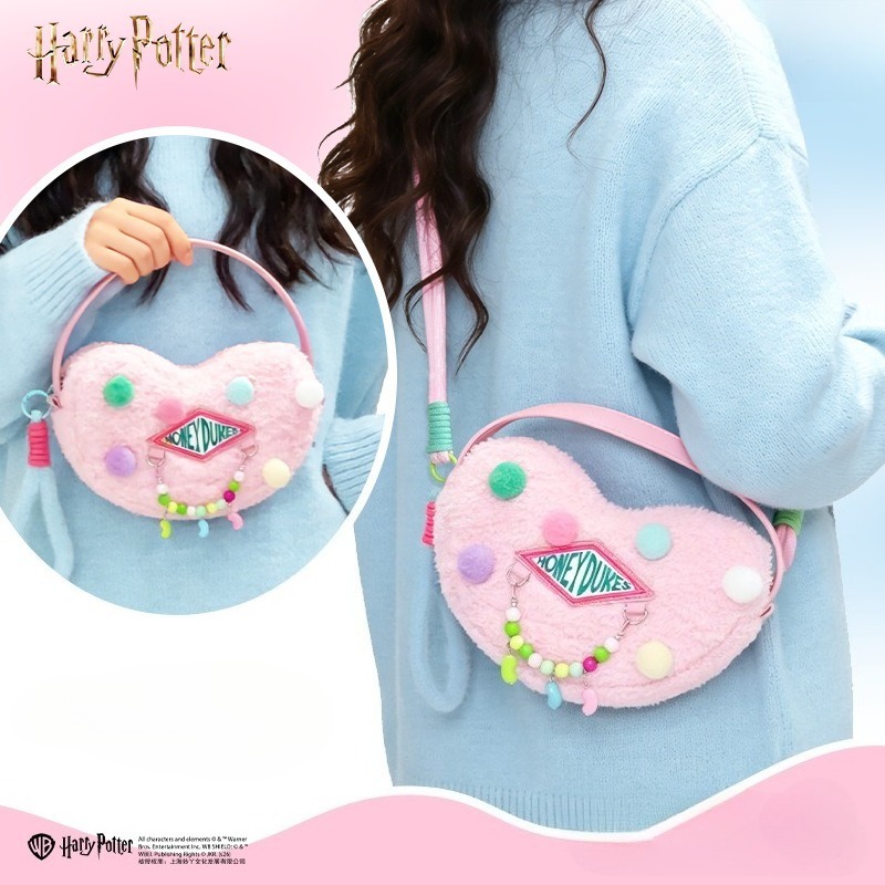 Anime Tote Bag - 新しいハリーポッターファッションビビドビーンミニハンドバッグ女の子のためのかわいい子供クロスボディショルダーバッグ子供の誕生日パーティーギフト