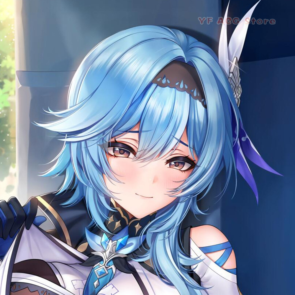 Body Pillow Cover - 原神インパクト ウーラ オタク抱き枕カバー 全身枕カバー 両面プリント ホームベッドルーム装飾ギフト