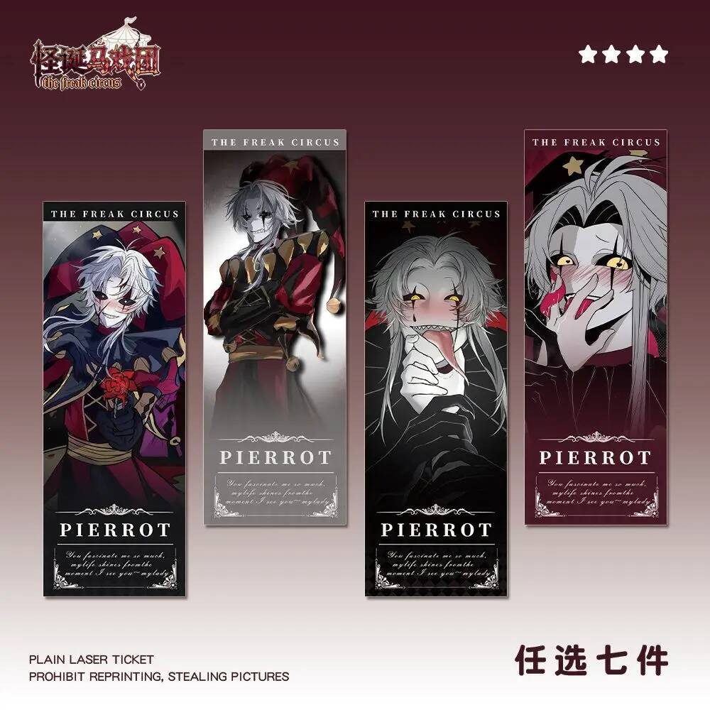 Top Anime Merchandise - Picrrot パーソナリティアニメグッズレーザーチケットクリエイティブ漫画 ACG コレクタブルカードブックマーク友人へのギフト誕生日プレゼント