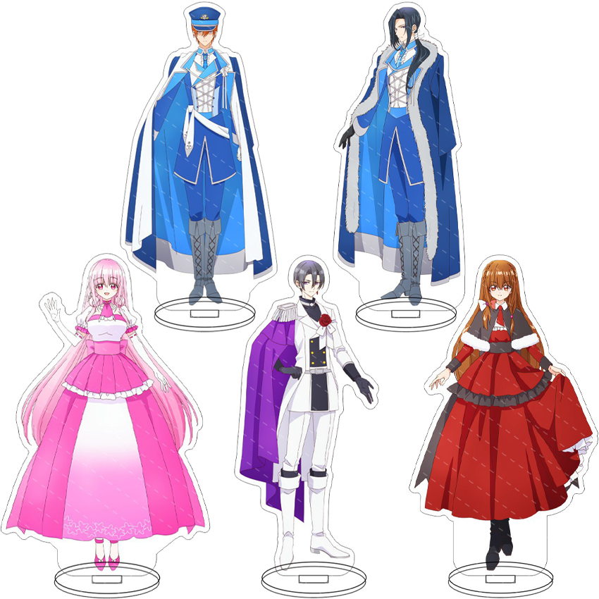 Given Anime Merchandise - 16CMアニメフィギュア 転生悪役の暗黒史 ‌ アイアナ・マグノリア コノハ・マグノリア コス