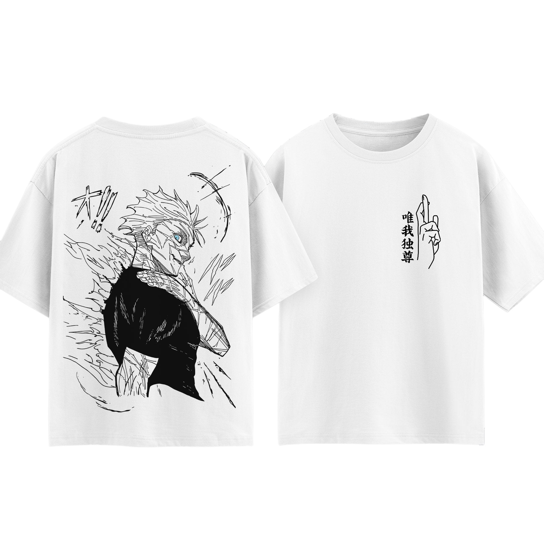 Anime Merchandise For Women - アニメ呪術廻戦五条悟 Tシャツ男性女性夏の綿の服ファッション通気性アニメファン半袖トップスユニセックス
