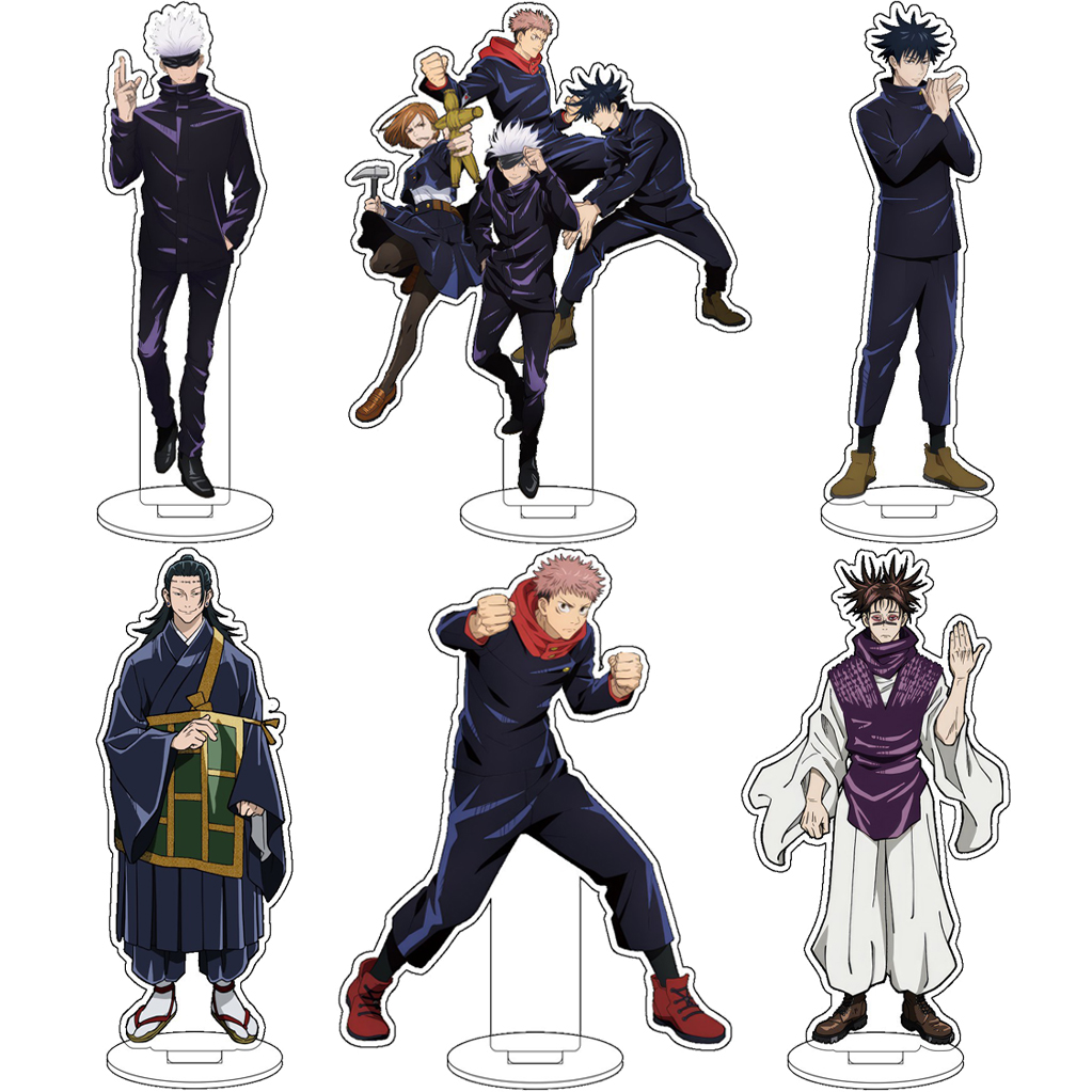Given Anime Merchandise - 16 センチメートルアニメ呪術廻戦五条悟いたどりいゆうじ伏黒恵禅音マキコスアクリルフィギュアスタンド装飾品クリスマスギフト