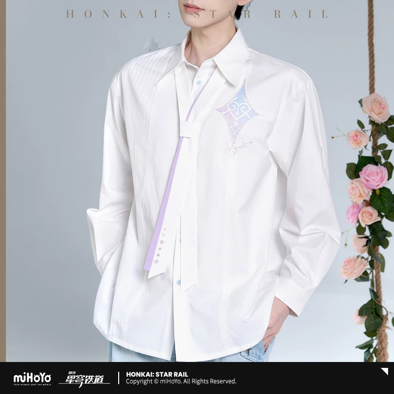 Top Anime Merchandise - miHoYo公式ライセンス商品 Honkai: StarRail アニメ サイレン「Impression」シリーズ キャラクターグッズ：シャツとコスプレ衣装