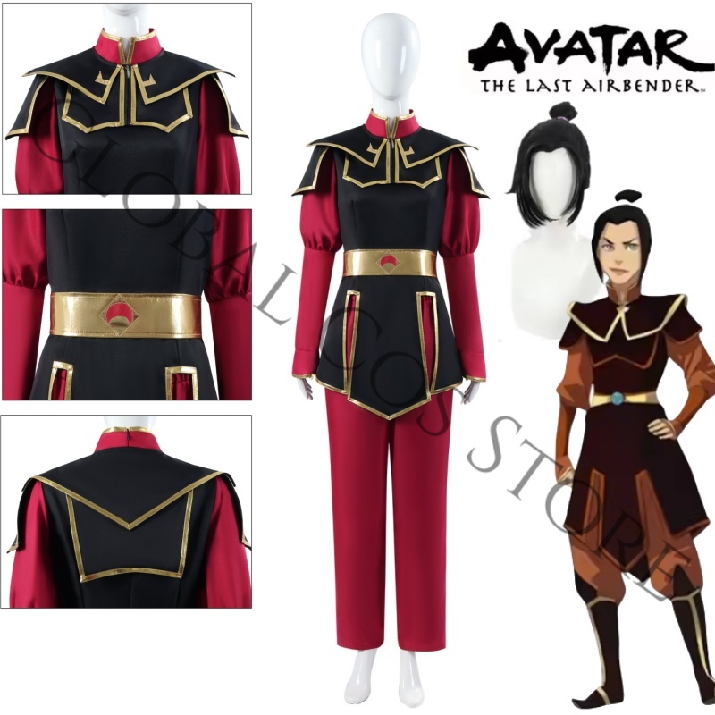 アニメアバター：伝説の少年アン コスプレ アズラ コスチュー - Cosplay Wig Colored のレビューと価格