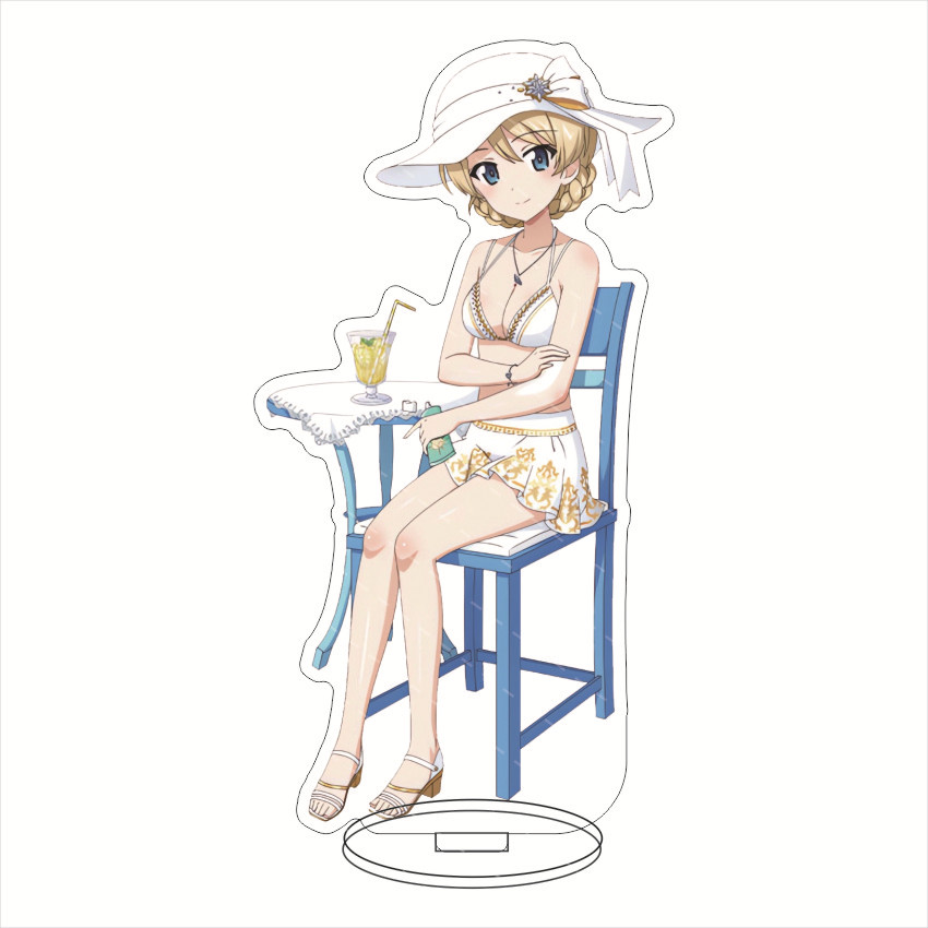 16 センチメートルアニメアクリルスタンド少女と戦車西住美穂 - Given Anime Merchandise のレビューと価格