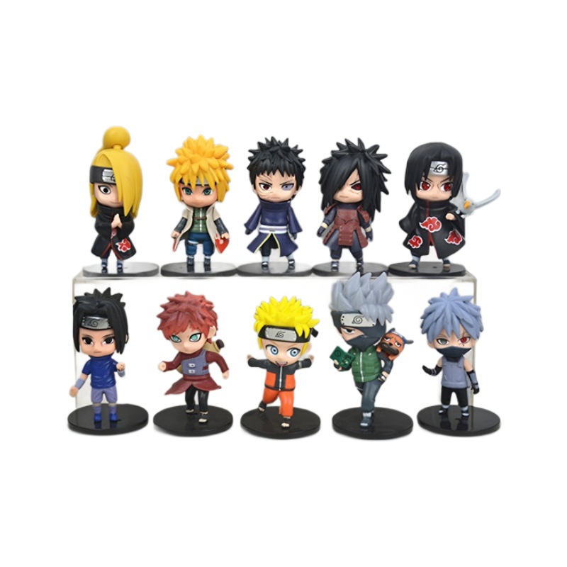 ナルトフィギュア、おもちゃフィギュア、車載デスクトップ装飾品 - Anime Merchandise Naruto のレビューと価格