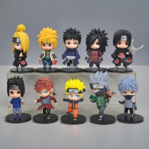 ナルトフィギュア、おもちゃフィギュア、車載デスクトップ装飾品 - Anime Merchandise Naruto のレビューと価格