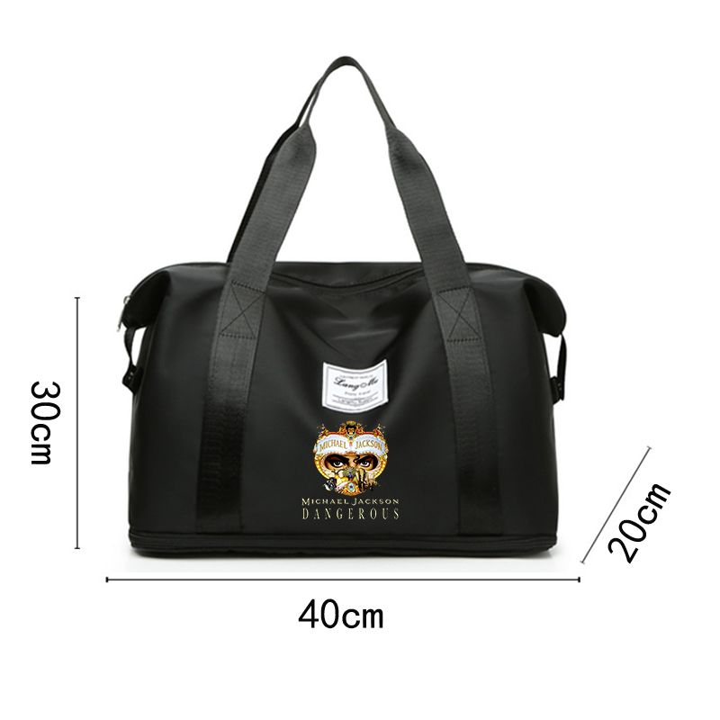 マイケル・ジャクソンのキャリーオン・トラベル・ダッフルバッグ - Anime Tote Bag のレビューと価格