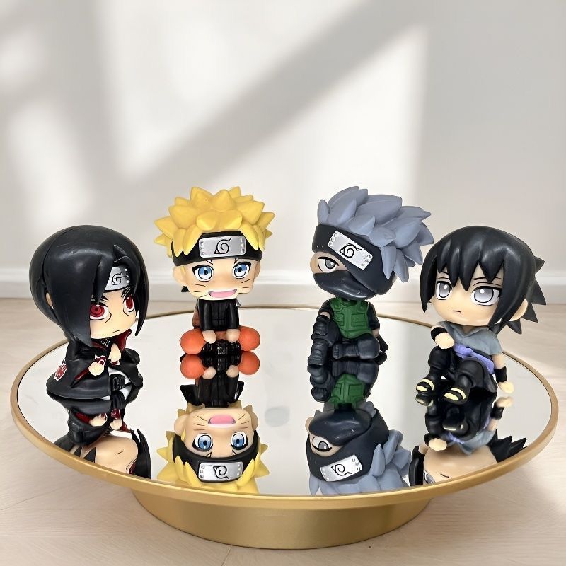 ナルト漫画かわいいフィギュアモデルカワイイ2Dちび人形車飾り - Anime Merchandise Naruto のレビューと価格