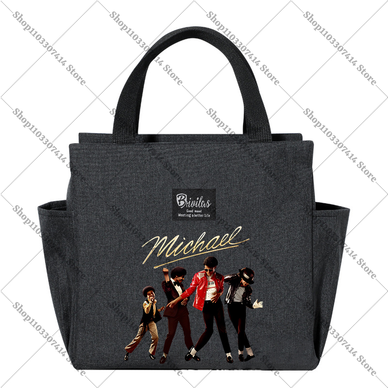 大人のファッションプリント食品断熱バッグキングオブポップ M - Anime Tote Bag のレビューと価格
